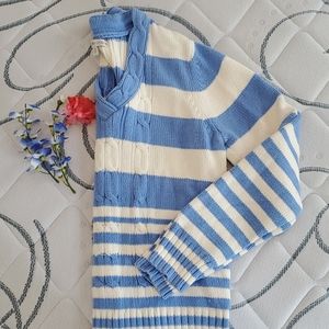 Tommy Hilfiger Large Striped Knit Sweater